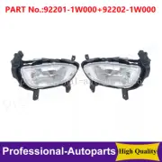 1 Pair Front Fog Light Driving Lamp Clear Lens For Kia Rio K2 Sedan 2012-2015 (for: Kia)