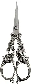 NDNCZDHC Vintage Crafting Scissors, Stainless Steel Sewing Embroidery Scissors for DIY Craft, Needlework Threading Shears
