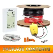 Dr Infrared Heater 10-300 Sqft 120/240V Electric Radiant Floor Heating Cable