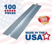 SALE!! 100 - 2' Omega Aluminum Radiant Floor Heat Transfer Plates for 1/2" PEX