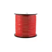 Clear Red Plastic Craft Lace Lanyard Gimp String Bulk 100 Yard Roll