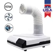 Dental Dust Collector Extractor Vacuum Cleaner Lab Equipment LED Dust Suction US