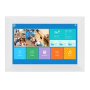 10.1" WiFi Digital Photo Frame Mobile APP 16GB Memory Touch Screen Multimedia Player White White