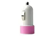 Huntkey Compact Car Charger For Ipad & Smart Phone 5V 2.1A With Mfi Cable Pink (Hkb01005021 0B) Chargers & Cradles