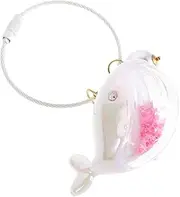 [CATIEBYE] Keychain Pendant Whale Keychain for Women Mini Backpack Decor Keyring Charm Cute Design
