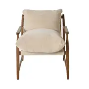 Calico Occasional Chair Parchment