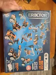 Erector #837534E Master Builder Set OPEN BOX UNUSED CONTENTS