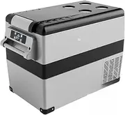 48QT(45L) Electric Cooler, 12V Fridge APP Control, 12V Cooler -4℉~68℉, Portable Freezer 12/24V DC