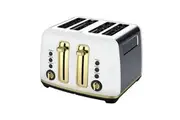 Morphy Richards Electric Stylish Ascend Soft Gold 4 Slice Toaster 2000W