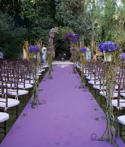 25 ft Bridal Satin Aisle Runner 22 Colors Wedding 100% Fine Satin Fabric Plain