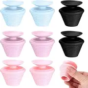 8 Pcs Universal Bath Plug Replacement, Rubber Bath Plugs, Bathroom Sink Drain Plugs, Silicone Drain Stopper for Kitchen Sinks Wash Basin Bathtub Plug(4 Colors)