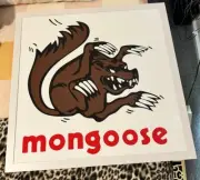 Mongoose BMX Illuminated Sign Man Cave LED Light Up Sign