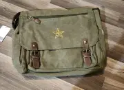 NWT Waxed Canvas Laptop Bag