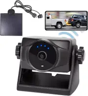 INSEETECH 1080P Solar Magnetic Wireless Reversing Camera,90 Days Standby Rech...