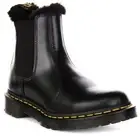 Dr Martens 2976 Leonore Lined Chealsea Womens Boots In Dark Grey UK 3 - 8