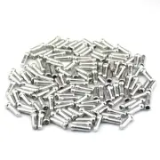 100PCS Bicycle aluminum alloy brake wire tail cap inner wire end cap