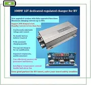 RV 80A Regulated Charging car 12V Generator Charging 12 Lithium Batteries Constant Current Constant Voltage Driving Charger