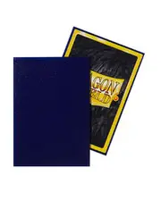 Dragon Shield: Matte Night Blue Sleeves - Japanese Size