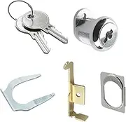 Vertical File Cabinet Lock Kit Replacement for HON F24 & F28 (SRS #2185) with 2 Keys,Keyed Alike Drawer File Cabinet Lock Parts