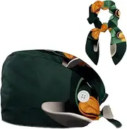 [YTYVAGT] Scrub Caps Women,Scrub Hats Suitable for Women,Clover and St. Patrick's Day