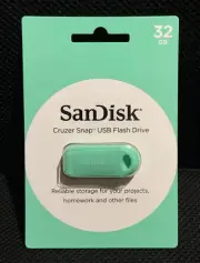 SANDISK CRUZER SNAP USB FLASH DRIVE 32 GB