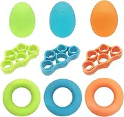 Hand Extension Exerciser | Grip Strengthener - Grip Trainer Finger Stretcher Exerciser Hand Gripper Strength Ring Stress Ball for Musician