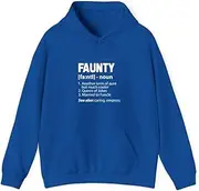 [X.Style] Faunty Aunt Auntie Definition ds009 Hoodie Royal M