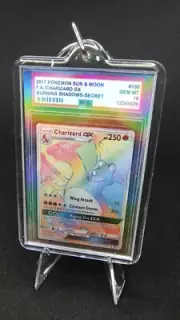 (2017) Pokemon Keychain - Charizard GX (Secret) - SM - Burning Shadows