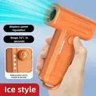 Dust Removal Snow Whiz Led Turbo Blower Powerful Turbo Fan Car Cleaning