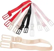 [DEARMAMY] 7pcs Shoulder Strap Anti-slip Buckle Mesh Bra Sports Bras for Women Lace Bra Body Suits Women Bralette Through Strapless Bra See Bra Strap Clips Bra Straps Bodysuit Tube Top