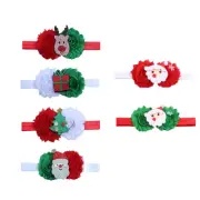 6 Pcs Christmas Photo Props Girl Christmas Costume Baby Xmas Headwear