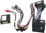 16 Pin Power Wiring Harness Cable Canbus Box Adaptor Decoder Compatible for BMW X3 /E83 2006-2010 Android Car Radio Stereo Car Accessories(Canbus with Cable)