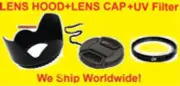 HOOD+UV+LENS CAP AptTo CAMERA PANASONIC LUMIX DMC-FZ2500