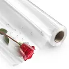 16" x 150' Clear Cellophane Wrap Roll 3 Mil Thick Wrapping Plastic Film for f...