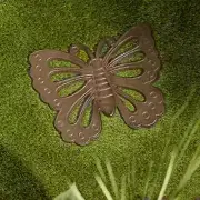 Cast Iron Butterfly Yard Garden Stepping Stone