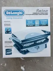 DeLonghi CGH800-U Sandwich Maker Press/ PANINI GRILL