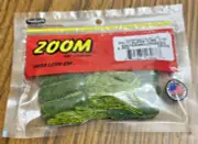 Zoom Salty Super Tube 3.75 Inch 8 Pack Watermelon Seed Green Squid Bait Lure USA