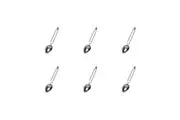 6x Teaology Stainless Steel Oval Spring Tea Infuser Filter Drink Maker Silver