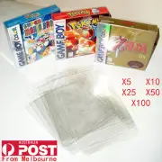 Thick GAME BOX PROTECTORS Cases Nintendo GameBoy / Color / Advance BOXED
