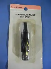 Radio Shack Archer 274-027 8-Position Inline DIN Jack (Free & Fast Shipping!)