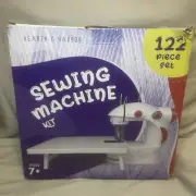 All-in-One Beginner Sewing Machine with 122 Accessories - Easy for Kids/Adults