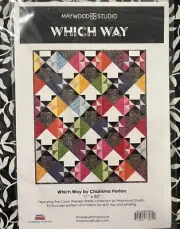 Which Way Color Therapy Batiks Quilt Kit by Maywood Studio 71" x 85"