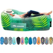 INFLATABLE COUCH For Hiking Gear Beach Chair Outdoor Green CHILLBO SHWAGGINS