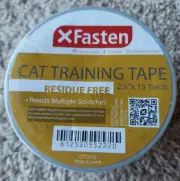XFasten Cat Dog Training AntiScratch Deterrent Double-Sided Tape 2.5"x45' 1 Roll