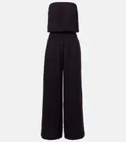 [Melissa Odabash] Melissa Odabash Naomi strapless cotton jumpsuit AU 8 black