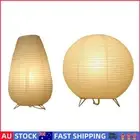 LED Paper Lantern Desk Lamp Nordic Bedroom Bedside Night Light Home Decorations