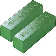 SHARPAL 208H 106g / 4 Oz. Polishing Compound Fine Green Buffing Compound Leather Strop Sharpening Stropping Compounds (2-Pack, Total 106g / 4 Oz.)