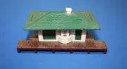 HO Scale Model Railroad Slot Car Train Scenery Loading Dock Station Built