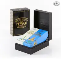 在飛比找momo購物網優惠-【TWG Tea】時尚茶罐雙入禮盒組 凡多姆廣場茶100g+