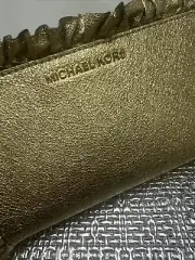 Michael Kors Gold Ruffle Wallet Wristlet✨Classy✨NWT